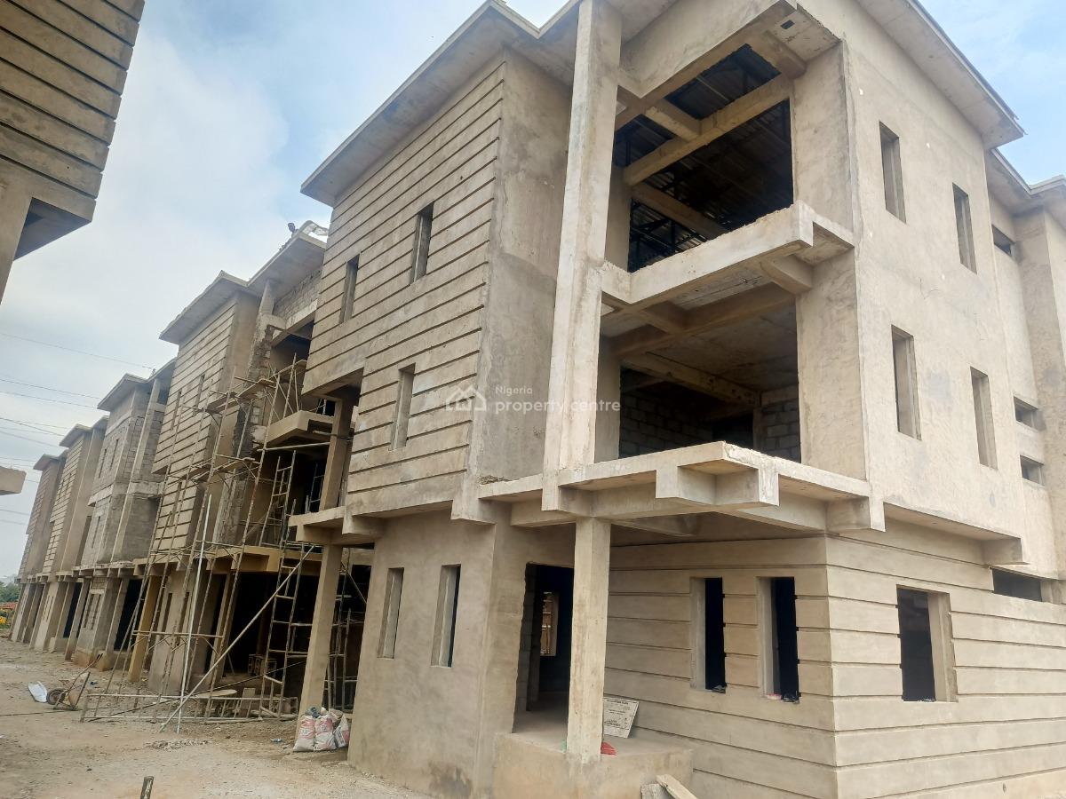 9 Units of 5-bedroom Detached Duplexes with Bq (roofed Carcass), Katampe Extension, Katampe, Abuja, Detached Duplex for Sale