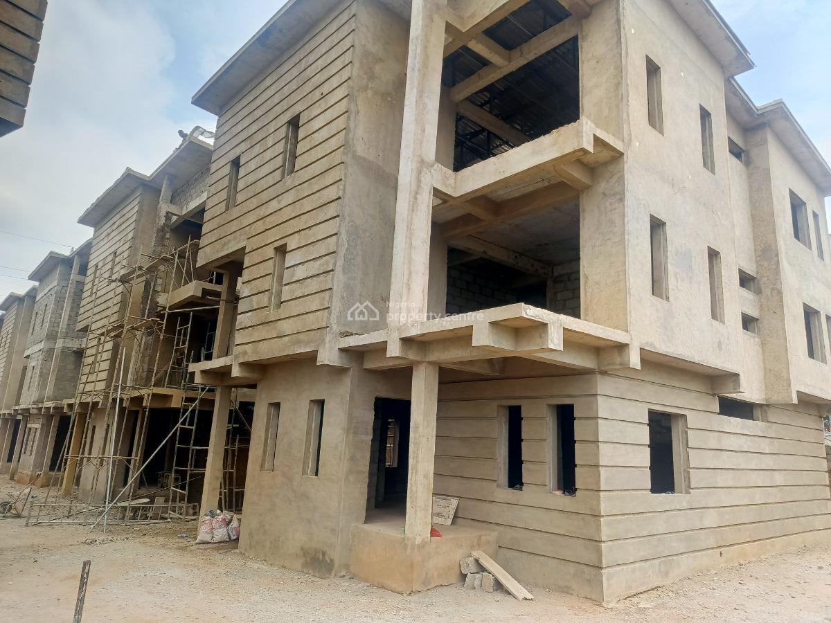 9 Units of 5-bedroom Detached Duplexes with Bq (roofed Carcass), Katampe Extension, Katampe, Abuja, Detached Duplex for Sale