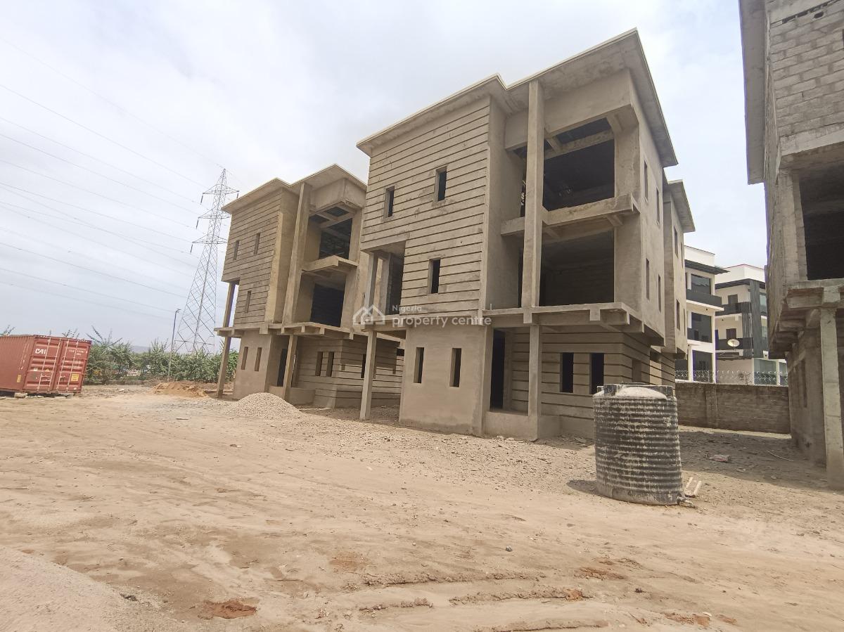 9 Units of 5-bedroom Detached Duplexes with Bq (roofed Carcass), Katampe Extension, Katampe, Abuja, Detached Duplex for Sale