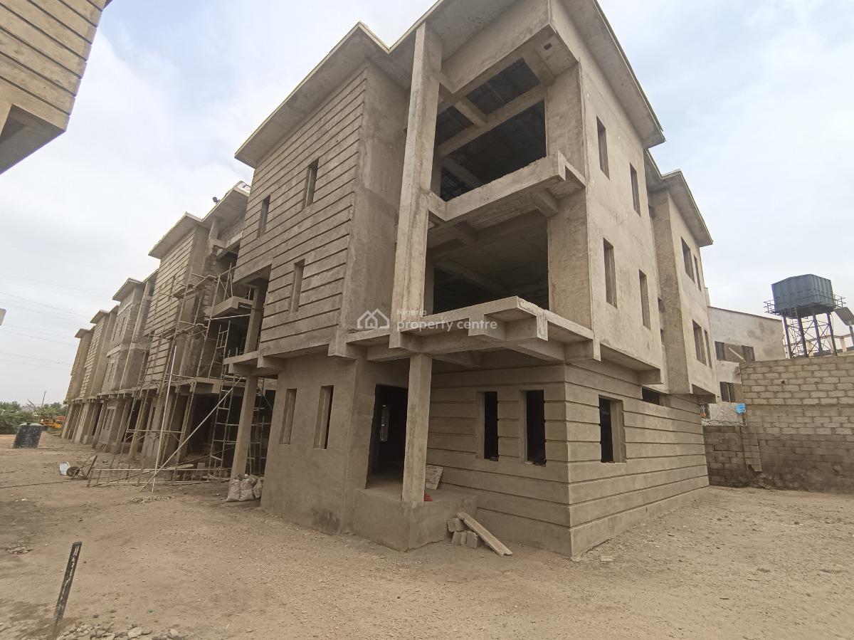 9 Units of 5-bedroom Detached Duplexes with Bq (roofed Carcass), Katampe Extension, Katampe, Abuja, Detached Duplex for Sale