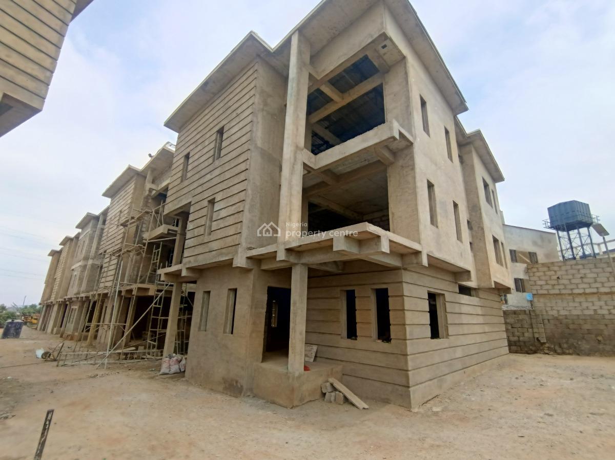 9 Units of 5-bedroom Detached Duplexes with Bq (roofed Carcass), Katampe Extension, Katampe, Abuja, Detached Duplex for Sale