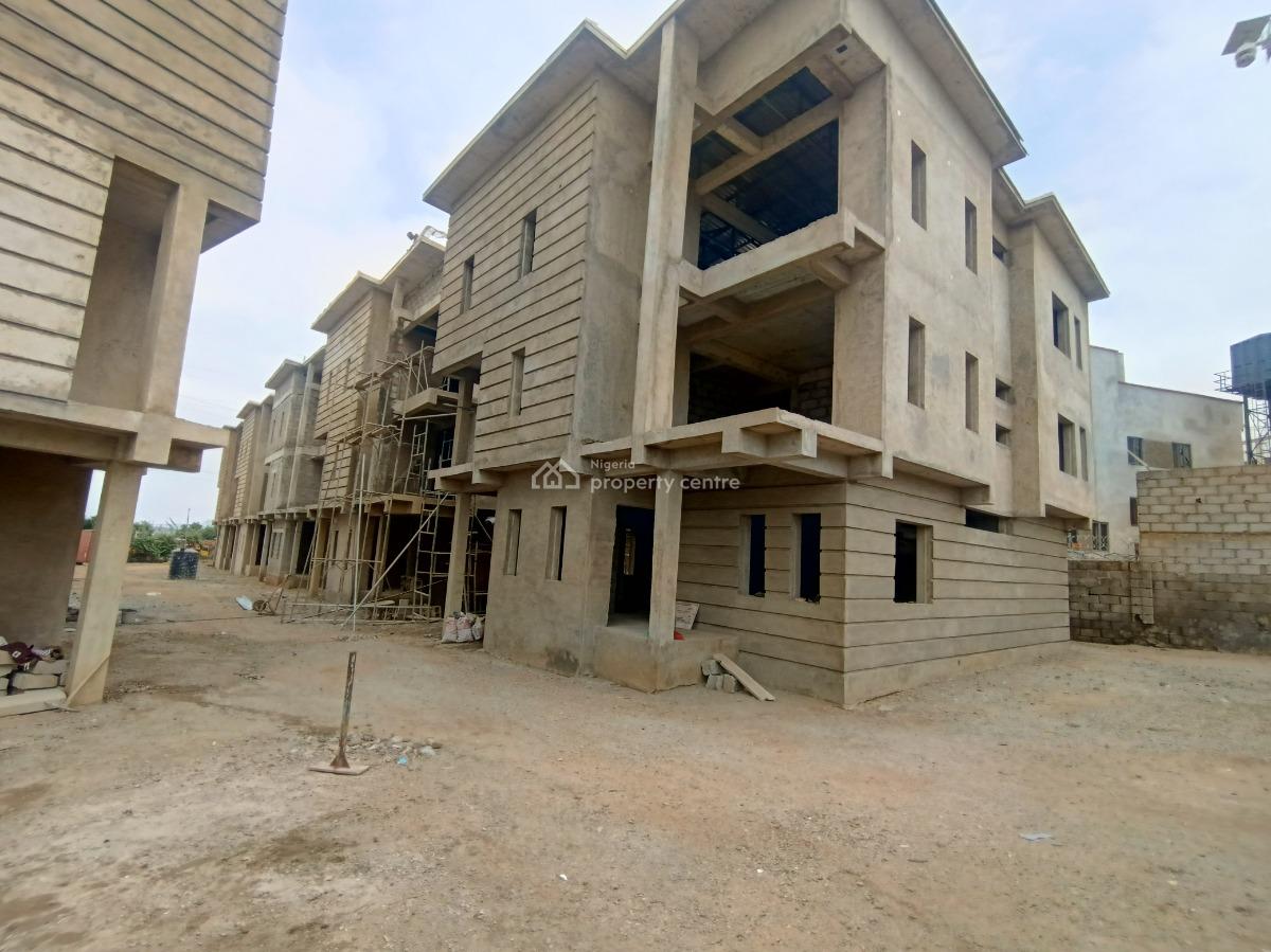 9 Units of 5-bedroom Detached Duplexes with Bq (roofed Carcass), Katampe Extension, Katampe, Abuja, Detached Duplex for Sale