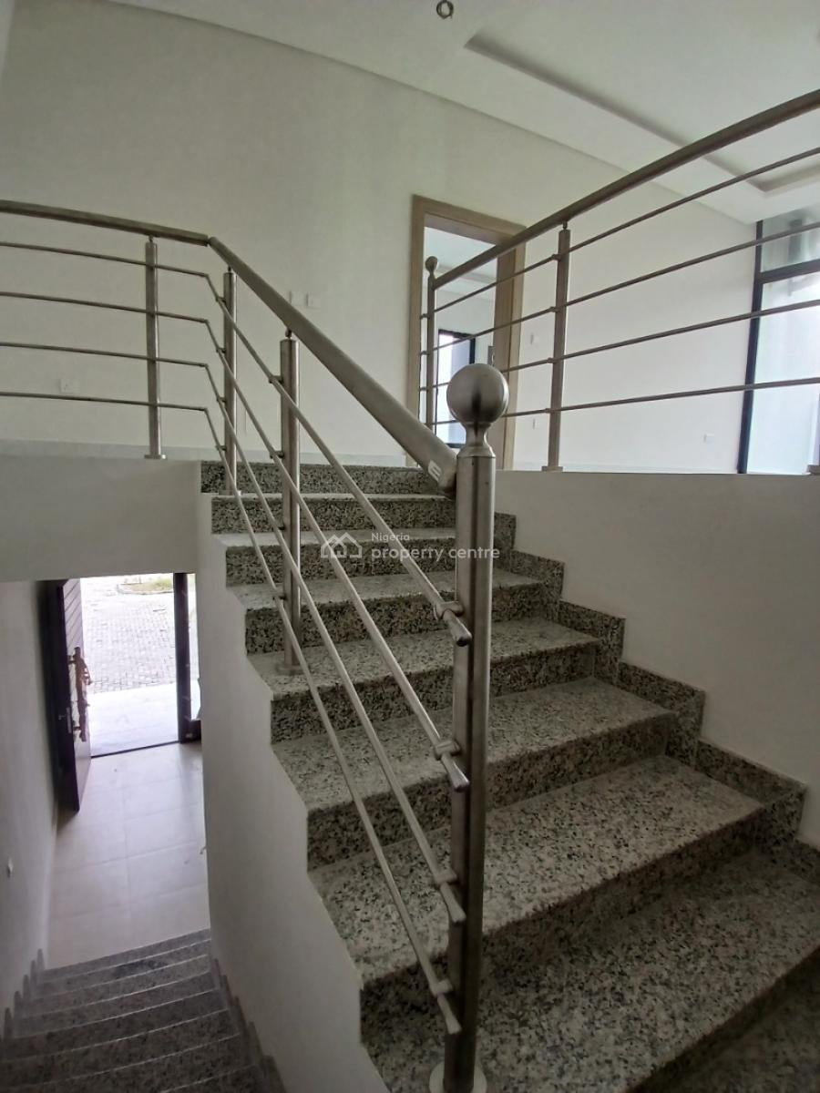 Luxuriously Built 5bedroom Duplex with Bq, Acs, Pool, Gym, Playground, Maiyegun Beach Estate, Facing The Coastal Road, Lekki, Lagos, Semi-detached Duplex for Rent