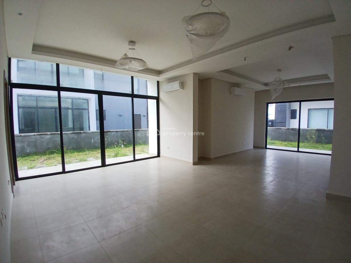 Luxuriously Built 5bedroom Duplex with Bq, Acs, Pool, Gym, Playground, Maiyegun Beach Estate, Facing The Coastal Road, Lekki, Lagos, Semi-detached Duplex for Rent