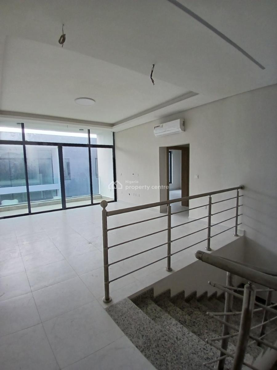 Luxuriously Built 5bedroom Duplex with Bq, Acs, Pool, Gym, Playground, Maiyegun Beach Estate, Facing The Coastal Road, Lekki, Lagos, Semi-detached Duplex for Rent