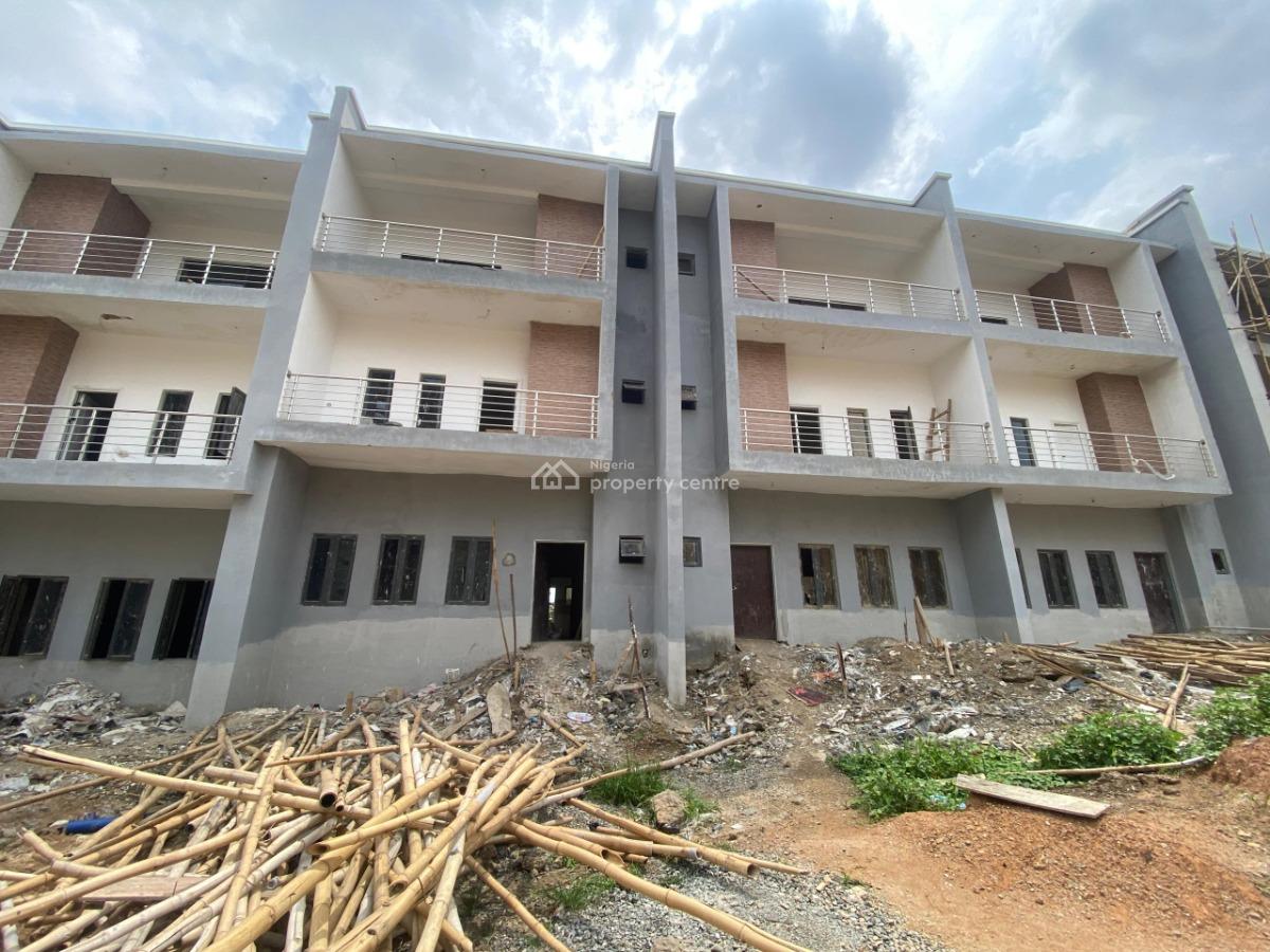 Newly-built 4 Bedroom Terrace Duplex with Bq, Mabushi, Abuja, Terraced Duplex for Sale