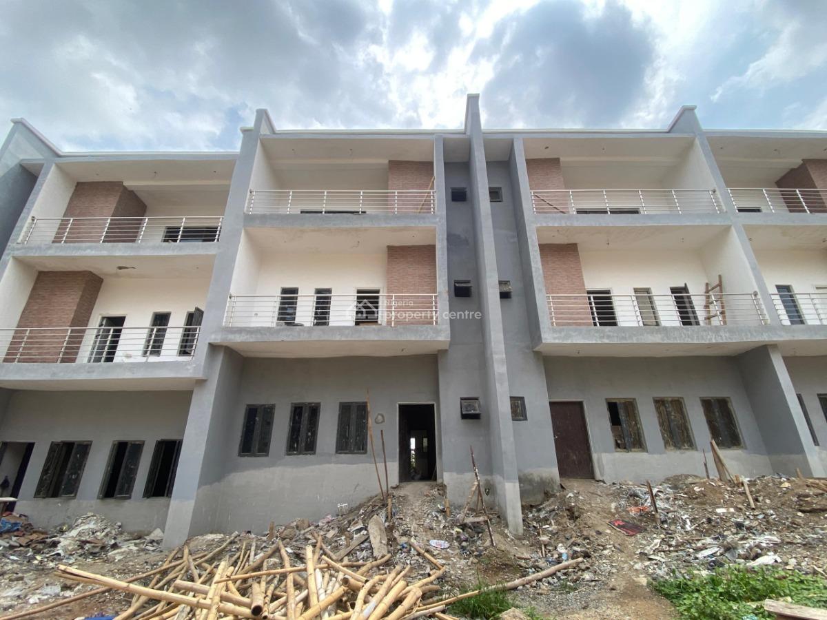 Newly-built 4 Bedroom Terrace Duplex with Bq, Mabushi, Abuja, Terraced Duplex for Sale