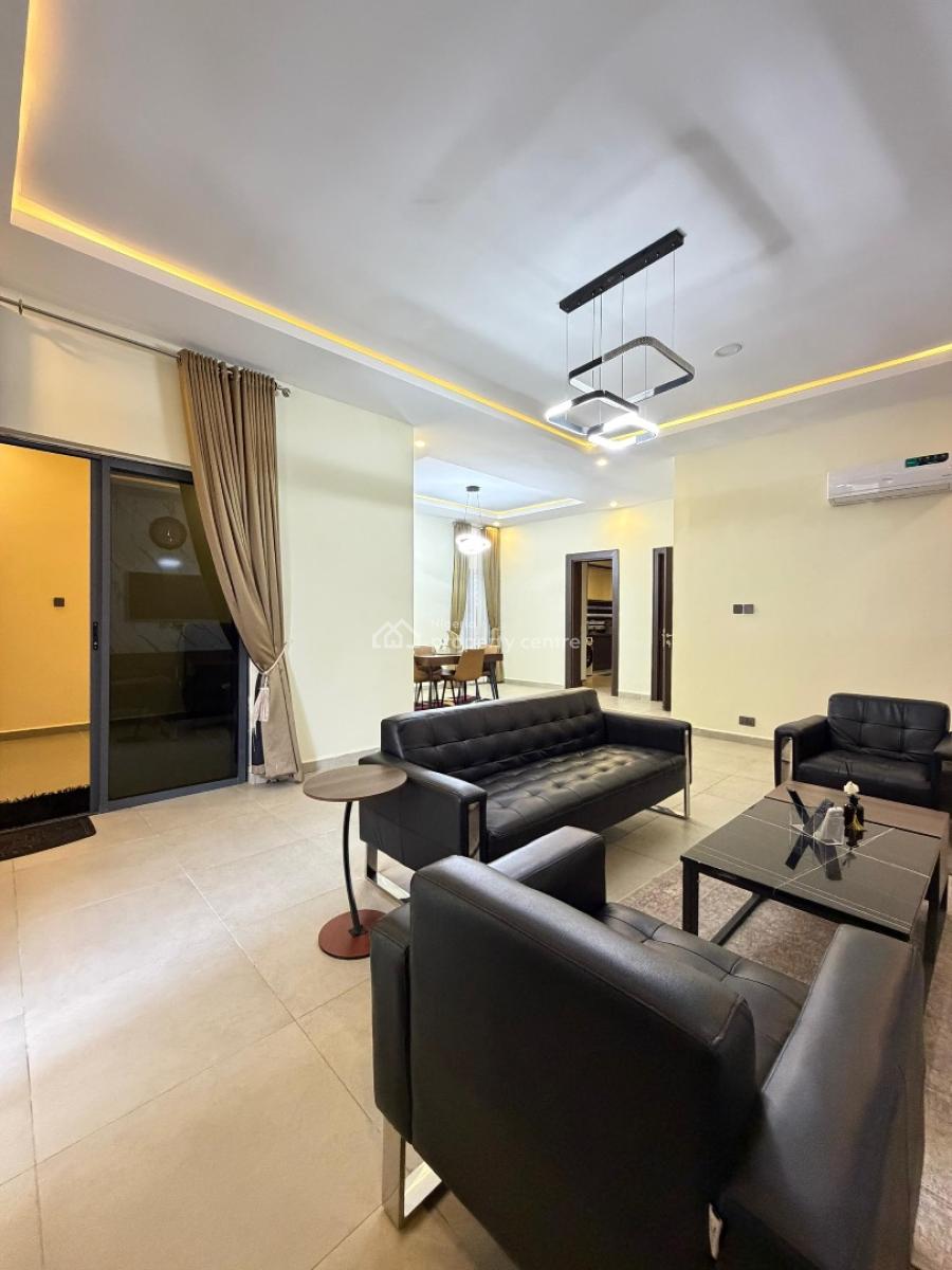 Furnished and Serviced 3bedroom Apartment, Wuye, Abuja, Flat / Apartment for Rent