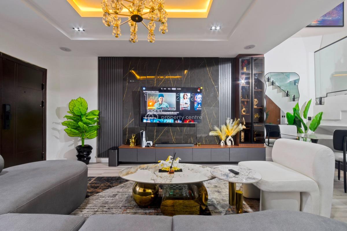 Luxury 2 Bedrooms Duplex Partment, Lekki Phase 1, Lekki, Lagos, Terraced Duplex Short Let