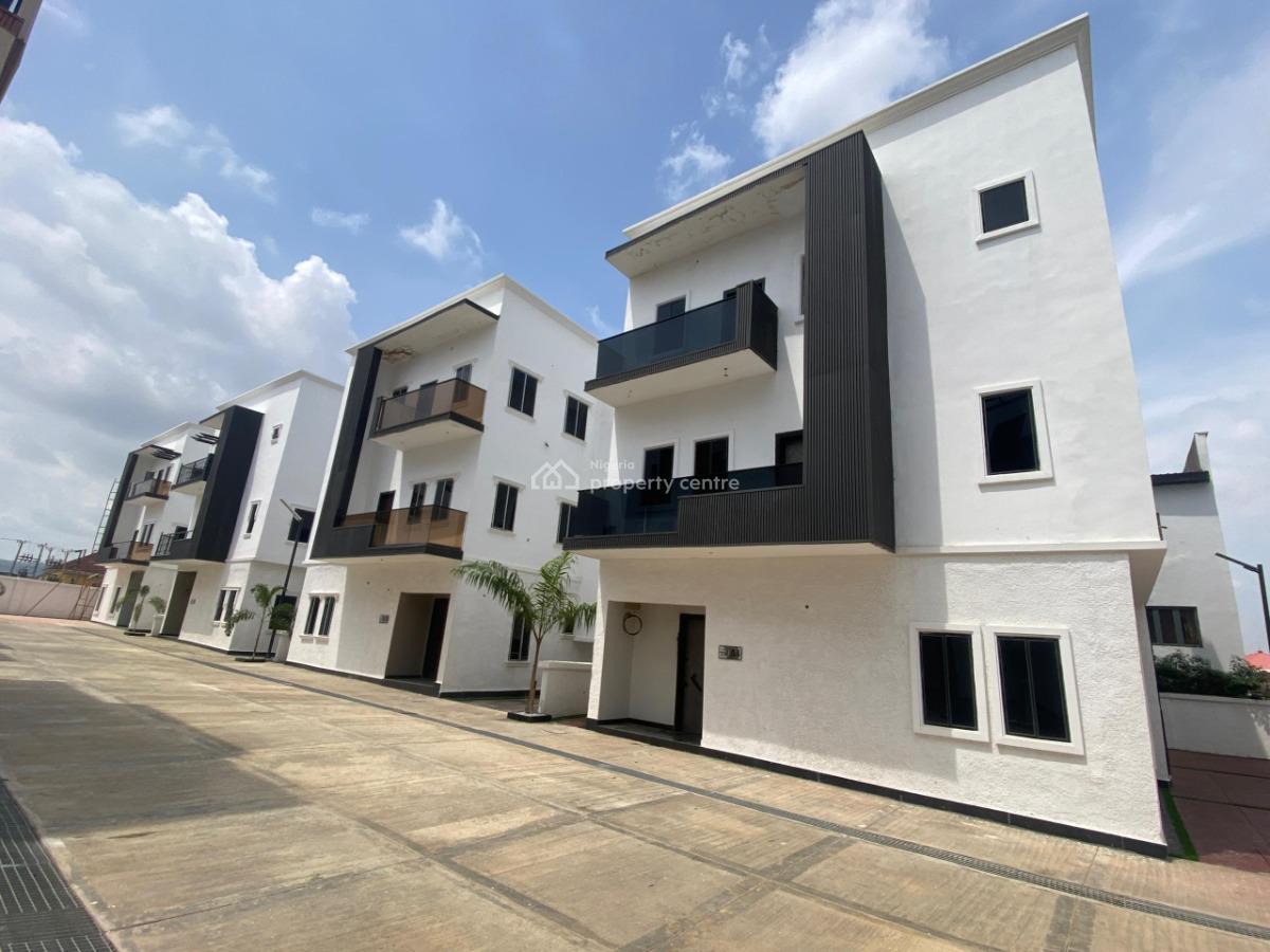 Newly-built 5 Bedroom Fully Detached Duplex with Bq, Jahi, Abuja, Detached Duplex for Sale