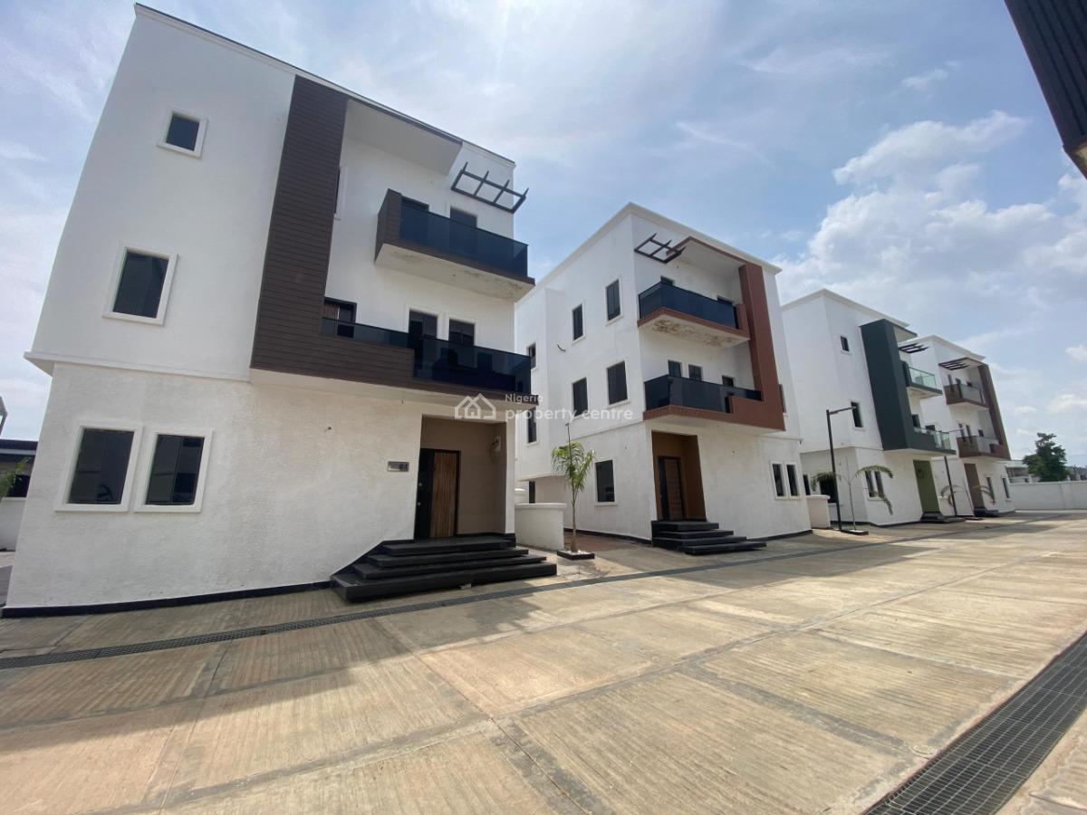 Newly-built 5 Bedroom Fully Detached Duplex with Bq, Jahi, Abuja, Detached Duplex for Sale