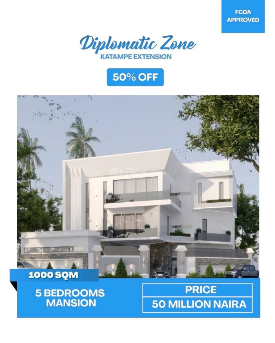 500 Sqm Land Is Available Now, Katampe Extension, Katampe, Abuja, Residential Land for Sale