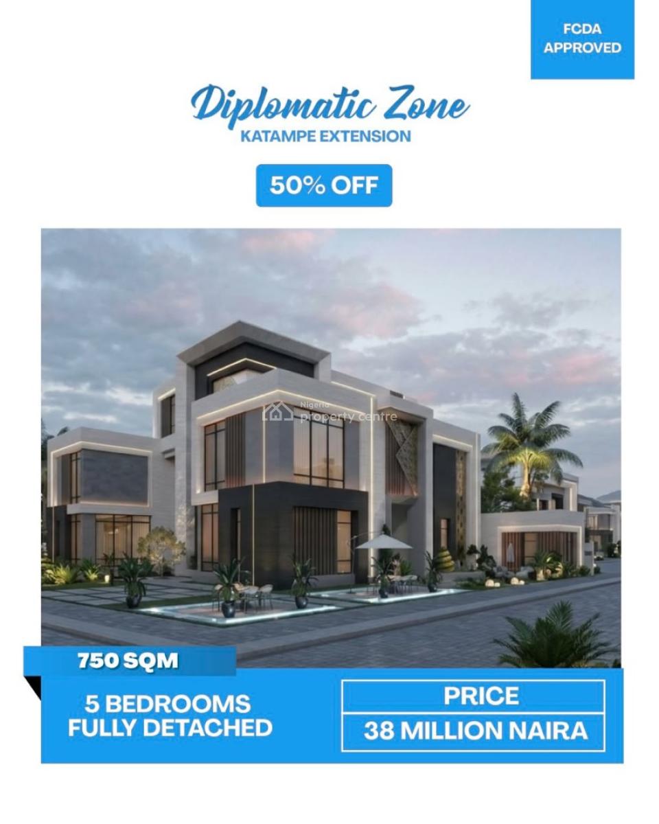 500 Sqm Land Is Available Now, Katampe Extension, Katampe, Abuja, Residential Land for Sale