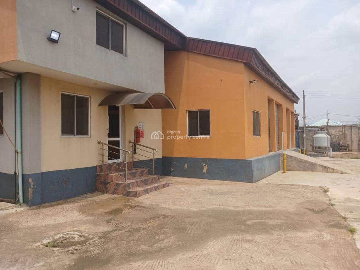 a Well Located and Massive Warehouse with Offices, Along Lagos - Ibadan Express Way, Before Mowe, Ogun State, Mowe Ofada, Ogun, Warehouse for Sale