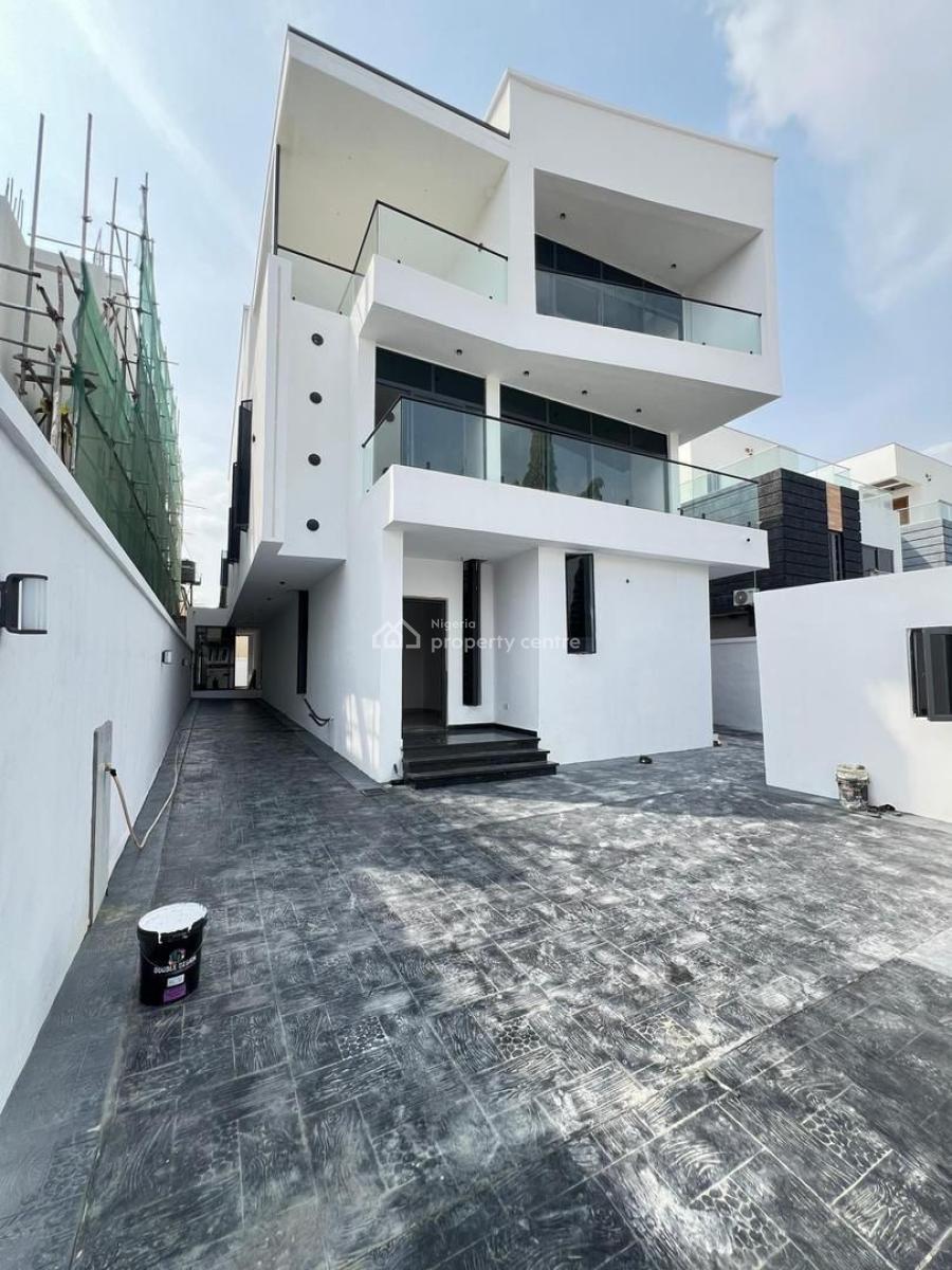 Newly Built 5 Bedroom Detached with Private Cinema, Rooftop Terrace, Lekki Phase 1, Lekki, Lagos, Detached Duplex for Sale
