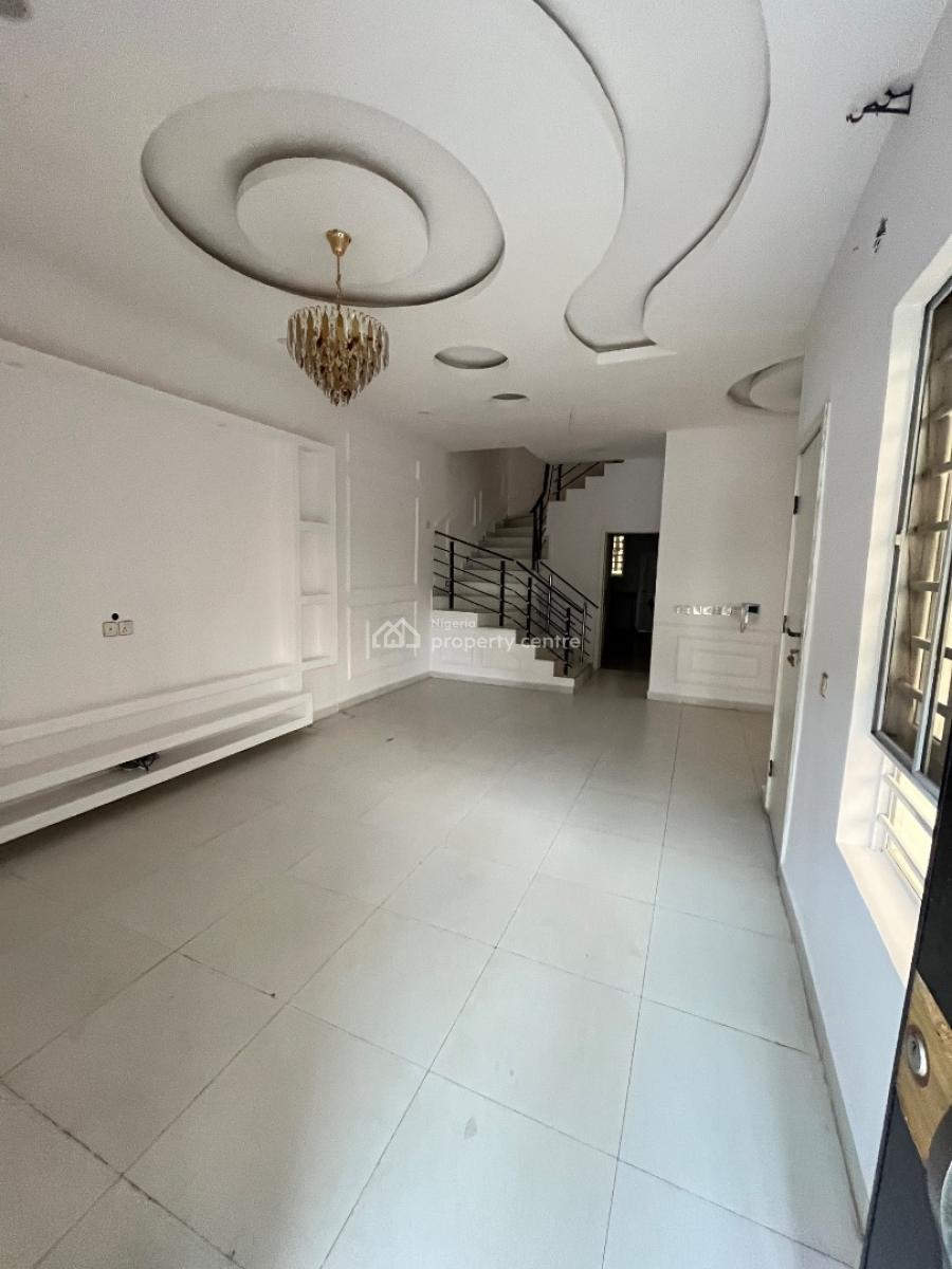 Massive 4 Bedroom Terrace Duplex with Bq in a Secured Estate, Osapa, Lekki, Lagos, Semi-detached Duplex for Rent