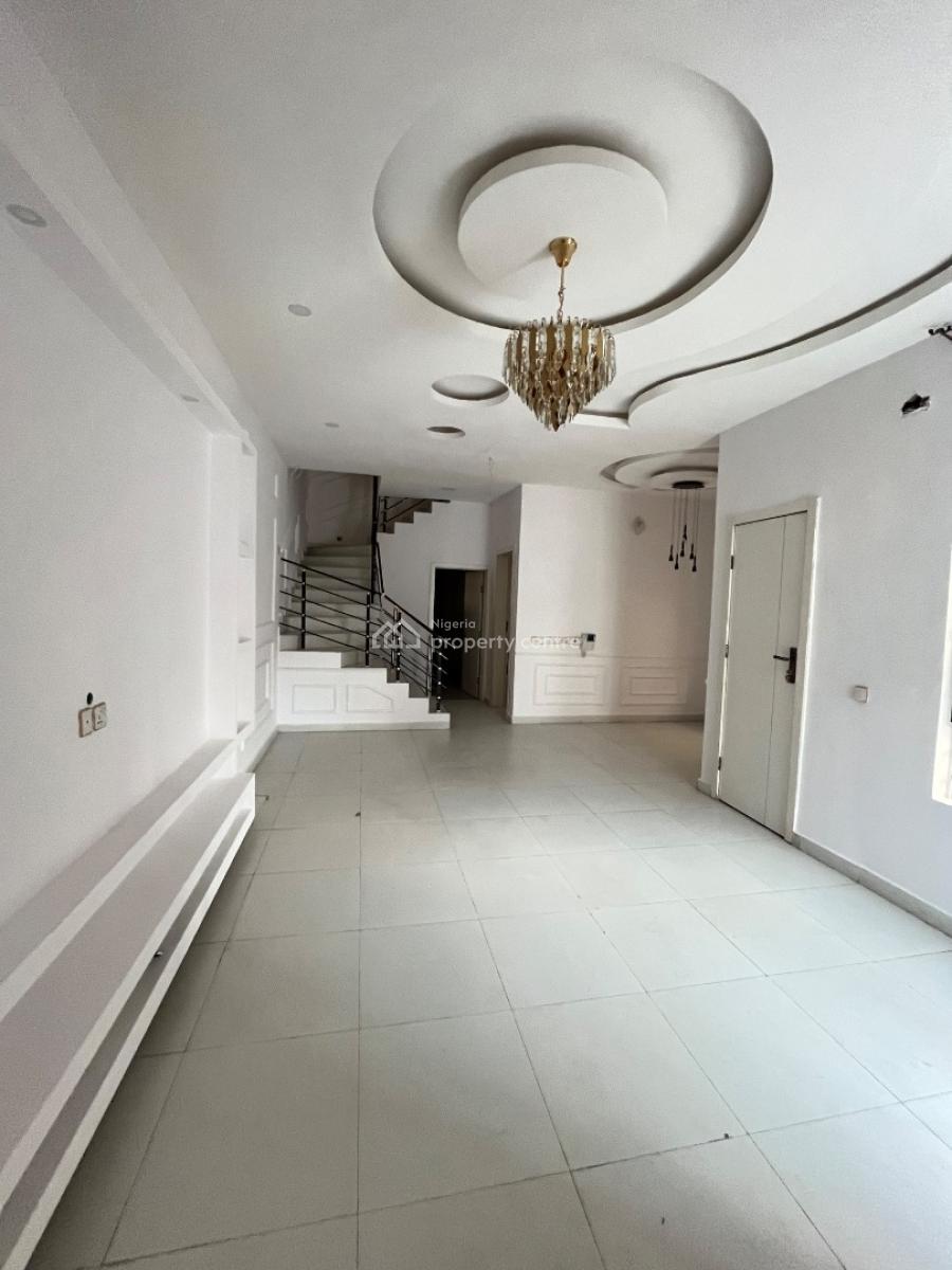 Massive 4 Bedroom Terrace Duplex with Bq in a Secured Estate, Osapa, Lekki, Lagos, Semi-detached Duplex for Rent