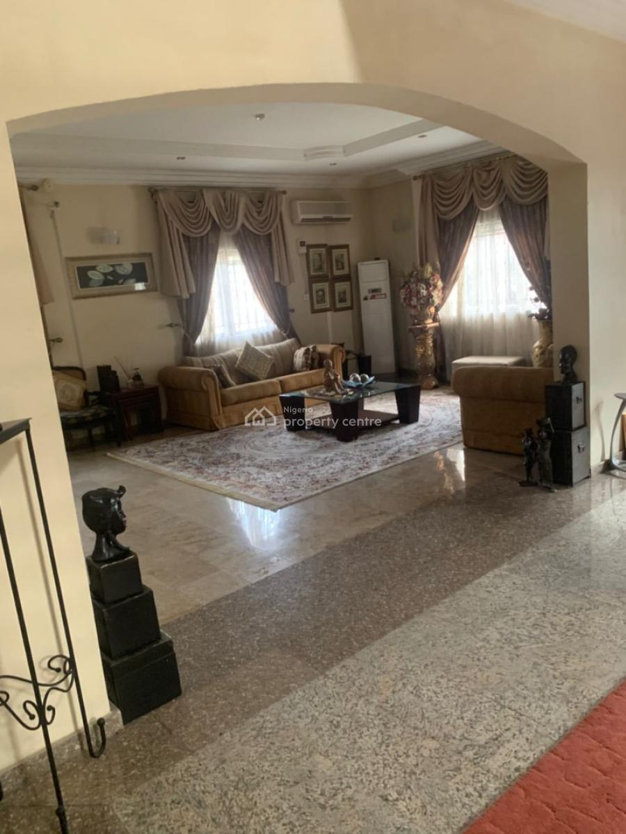 Well-maintained Detached 6 Bedroom House with 2 Rooms B.q, Parkview Estate, Parkview, Ikoyi, Lagos, Detached Duplex for Rent