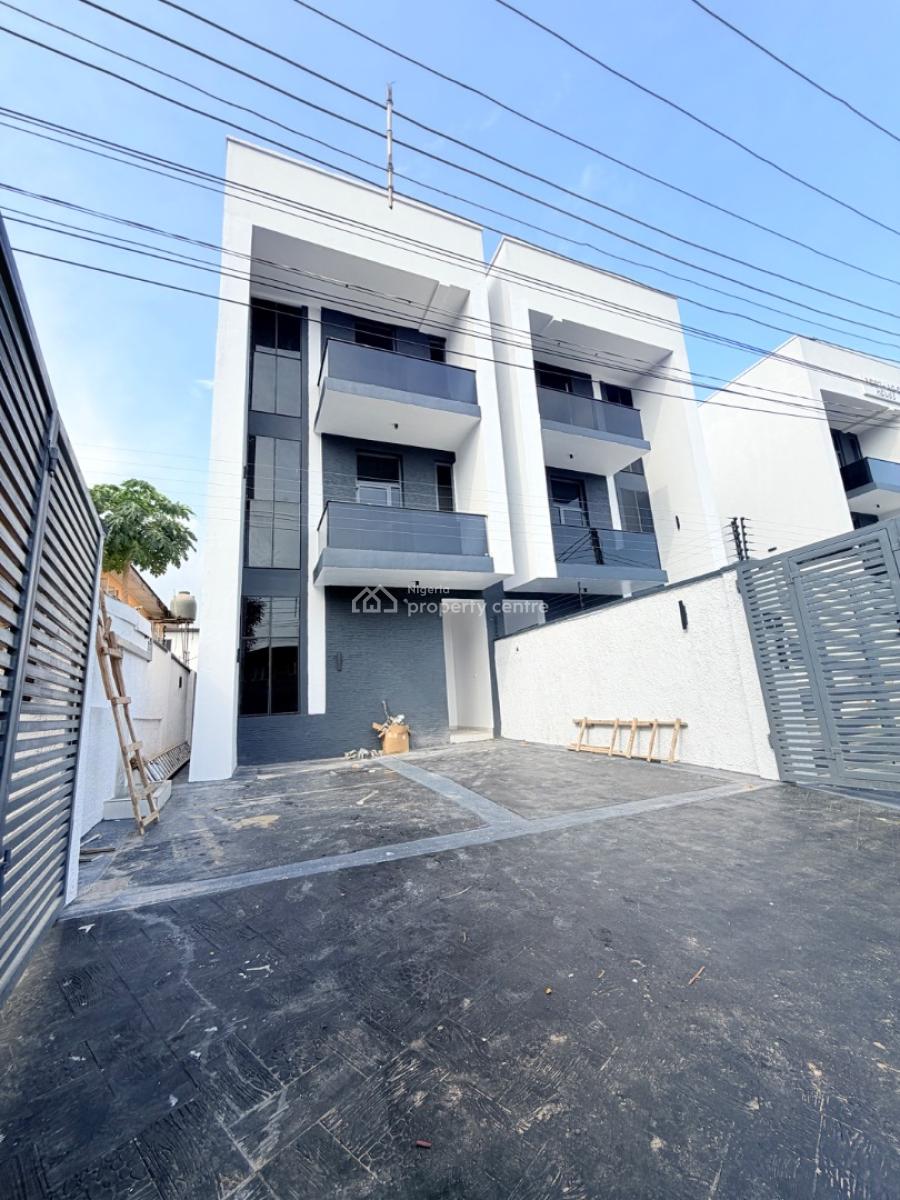 Affordable 4 Bedroom Semi Detached Duplex with a Room Bq, Adeniyi Jones, Ikeja, Lagos, Semi-detached Duplex for Sale