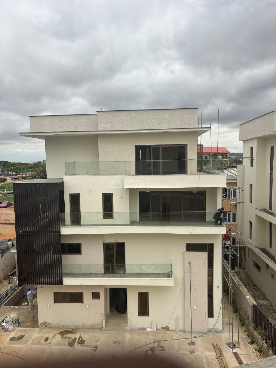 New 6 Bedroom + 3 Sitting Room Duplex, Mabushi, Abuja, Detached Duplex for Sale
