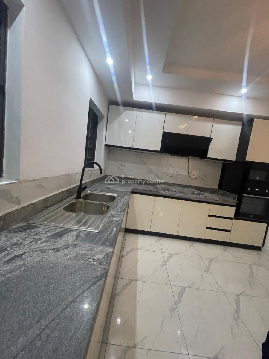 Brand New 4 Bedroom Duplex with 2 Stores and a Bq with Enough Space, Located at Abraham Adesanya,clean Road, 20hrs Nepa Light ,secured Esta, Ajah, Lagos, Detached Duplex for Rent