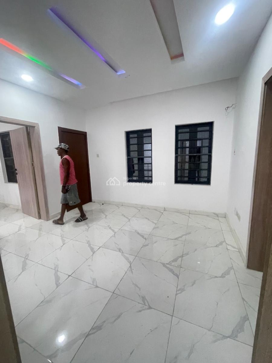 Brand New 4 Bedroom Duplex with 2 Stores and a Bq with Enough Space, Located at Abraham Adesanya,clean Road, 20hrs Nepa Light ,secured Esta, Ajah, Lagos, Detached Duplex for Rent