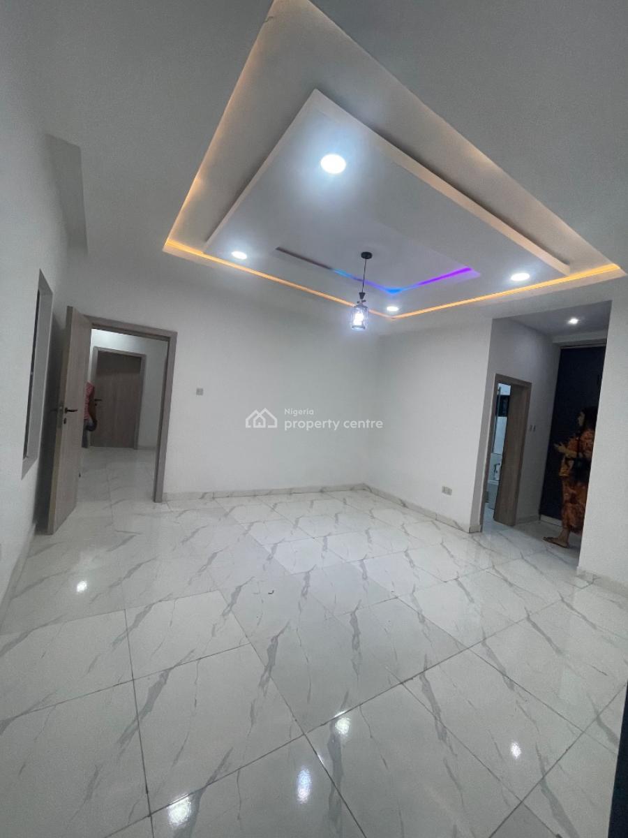 Brand New 4 Bedroom Duplex with 2 Stores and a Bq with Enough Space, Located at Abraham Adesanya,clean Road, 20hrs Nepa Light ,secured Esta, Ajah, Lagos, Detached Duplex for Rent