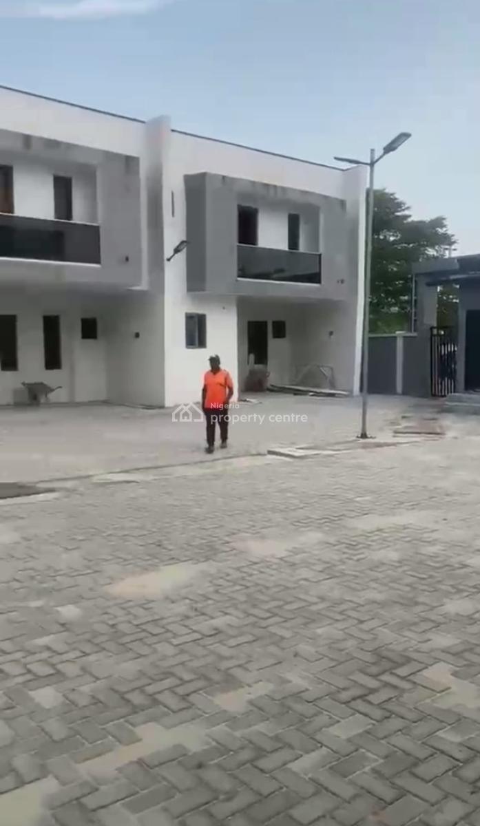 Luxury Newly 3 Bedroom Terrace Duplex with Excellent Facility, Coastal Road.., Sangotedo, Ajah, Lagos, Terraced Duplex for Sale