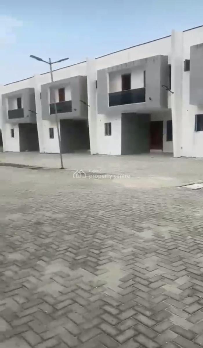 Luxury Newly 3 Bedroom Terrace Duplex with Excellent Facility, Coastal Road.., Sangotedo, Ajah, Lagos, Terraced Duplex for Sale