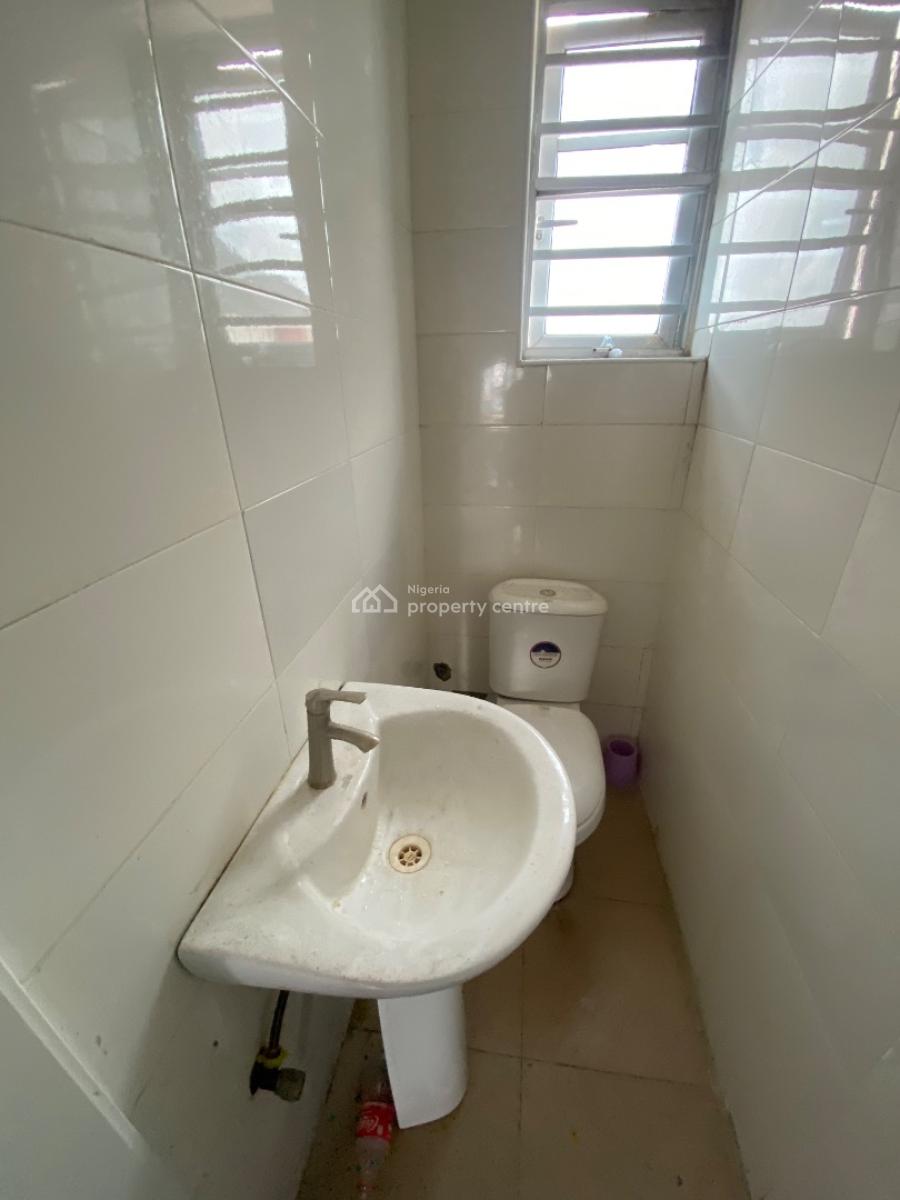 Magnificent Two Bedroom Apartment Upstairs in an Acesss Control Estate, Cannan Estate Close to Blenco Supermarket Sangotedo, Ajah, Lagos, Flat / Apartment for Rent
