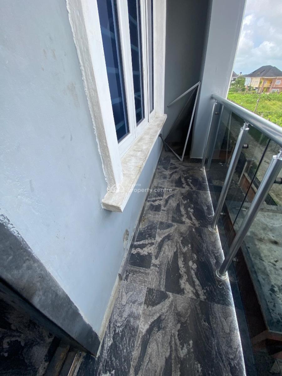 Magnificent Two Bedroom Apartment Upstairs in an Acesss Control Estate, Cannan Estate Close to Blenco Supermarket Sangotedo, Ajah, Lagos, Flat / Apartment for Rent