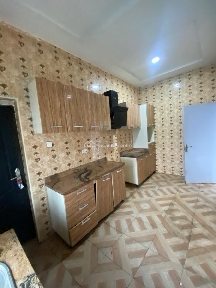 Magnificent Two Bedroom Apartment Upstairs in an Acesss Control Estate, Cannan Estate Close to Blenco Supermarket Sangotedo, Ajah, Lagos, Flat / Apartment for Rent