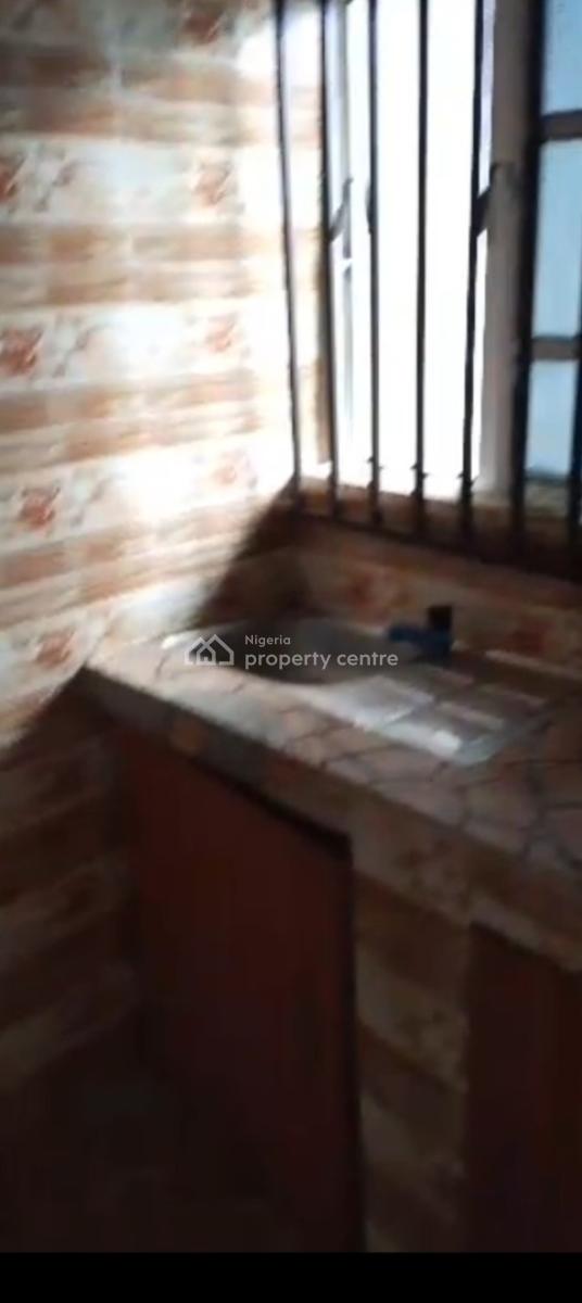 Standard Spacious Mini Flat Closer to Igando Bus Stop, Ikotun Igando Road, Igando, Ikotun, Lagos, Mini Flat (room and Parlour) for Rent