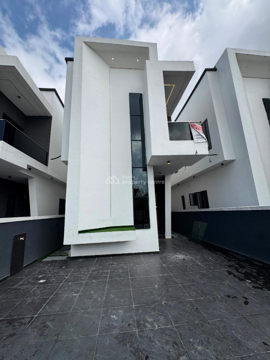 Affordable 5 Bedroom Duplex with a Bq & Private Pool, Thomas Estate, Ajah, Lagos, Detached Duplex for Sale