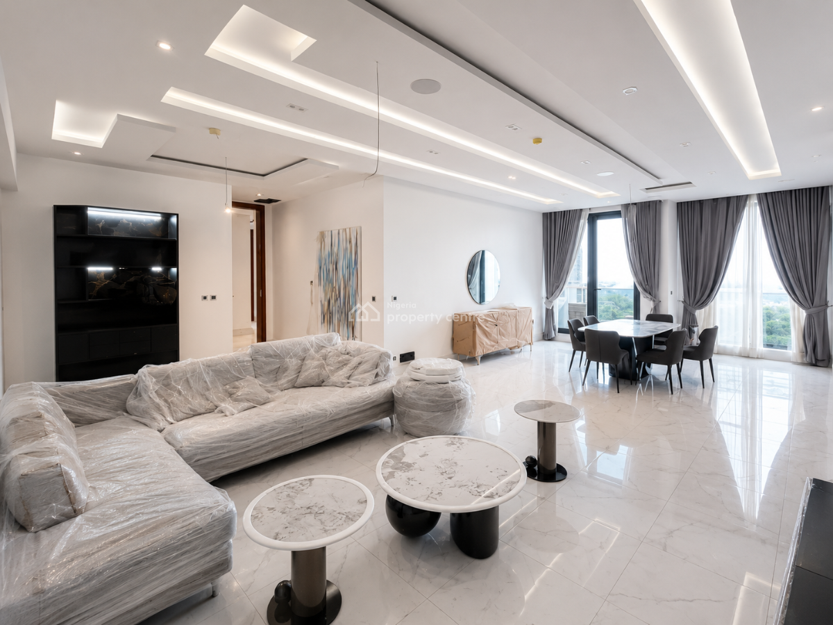 Exquisitly Furnished  3 Bedroom Apartment with Bq, Ikoyi, Lagos, Flat / Apartment for Rent