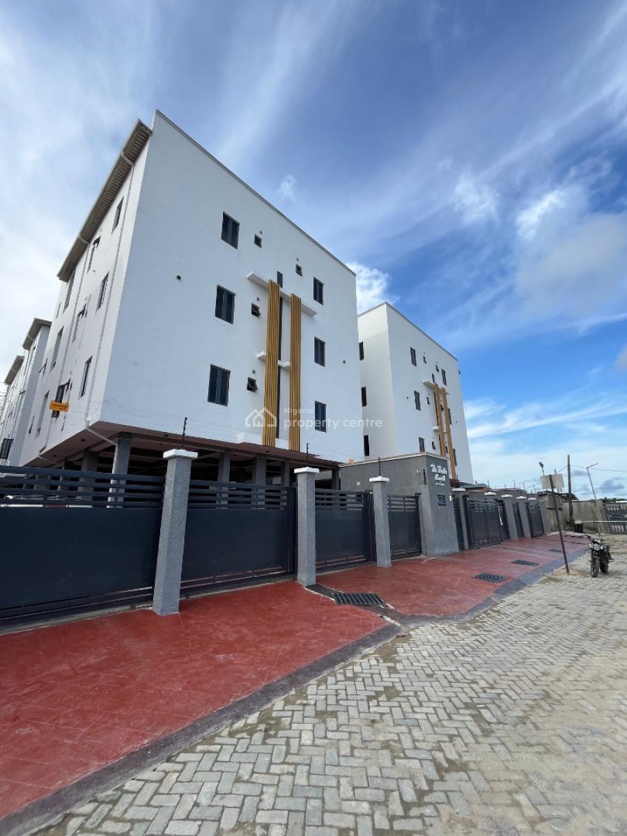 Brand New Spacious 2 Bedroom Apartment with a Room Bq, Ilasan, Lekki, Lagos, Flat / Apartment for Rent