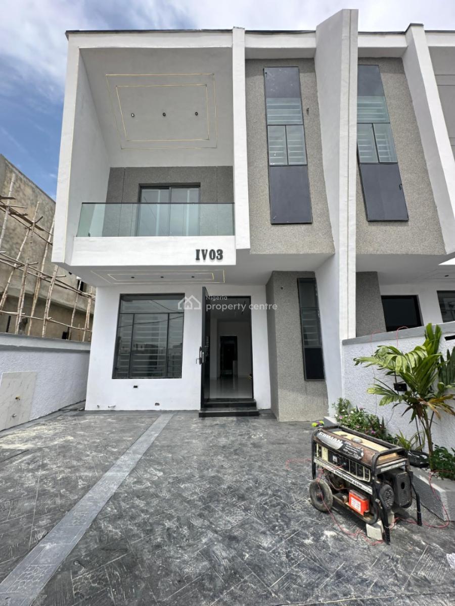 Exquisite Luxury Spacious 4 Bedroom Semi-detached Duplex with Bq, Ikota, Lekki, Lagos, Semi-detached Duplex for Sale