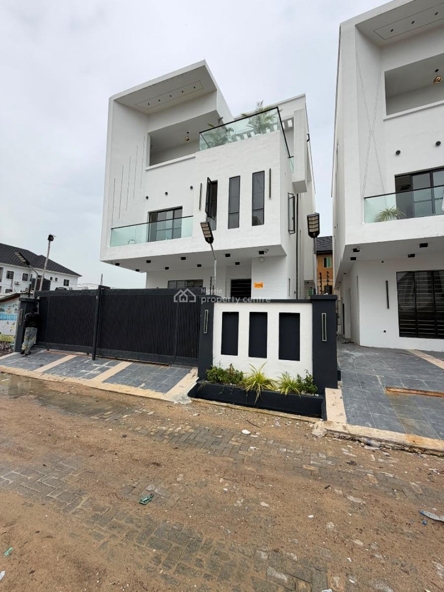 Standard 5 Bedroom Detached Duplex with Pool/bq, Cinema, Open Terrace, Ikota, Lekki, Lagos, Detached Duplex for Sale