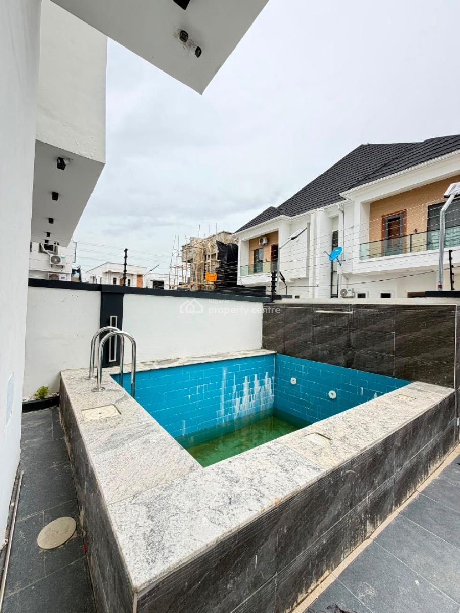 Standard 5 Bedroom Detached Duplex with Pool/bq, Cinema, Open Terrace, Ikota, Lekki, Lagos, Detached Duplex for Sale