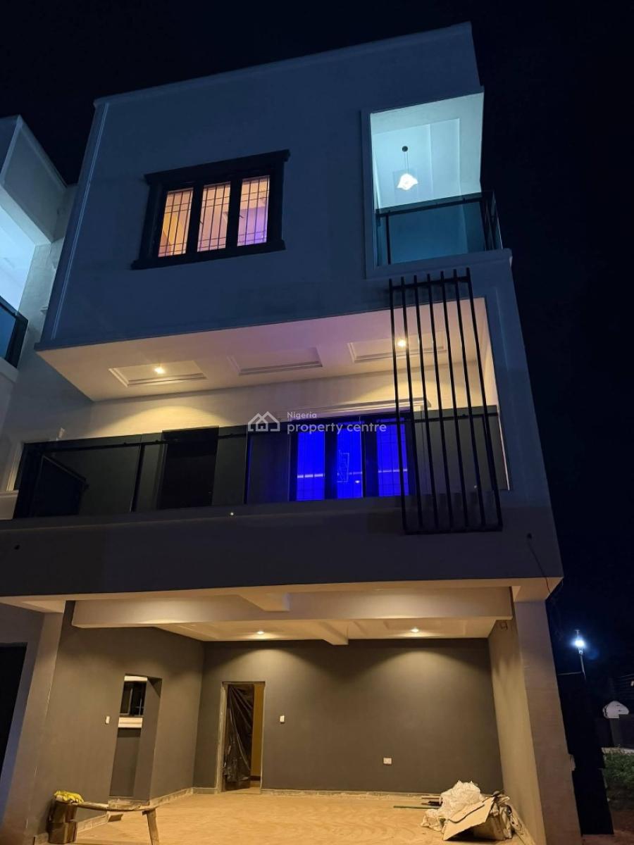 Tastefully Finished 4 Bedroom Duplex with Bq, Guzape District, Abuja, Detached Duplex for Sale
