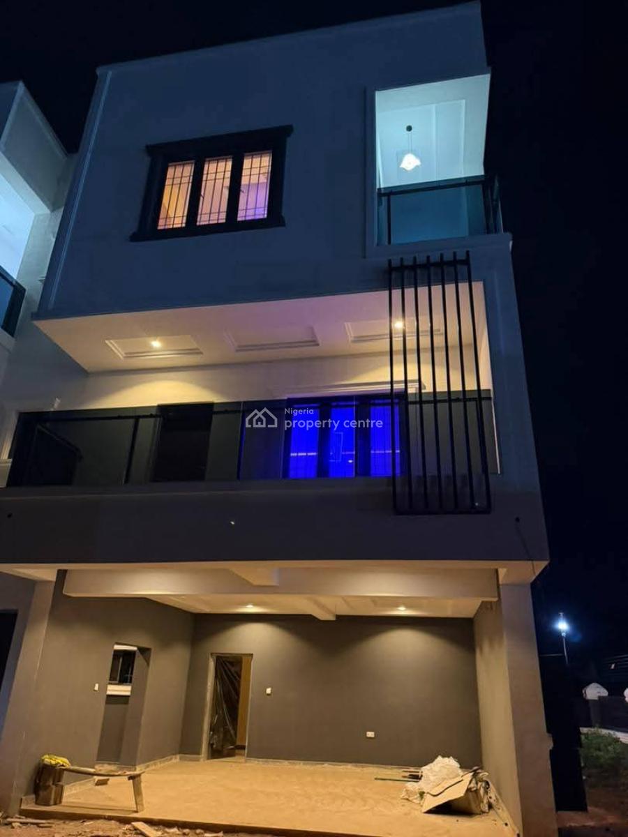 Tastefully Finished 4 Bedroom Duplex with Bq, Guzape District, Abuja, Detached Duplex for Sale