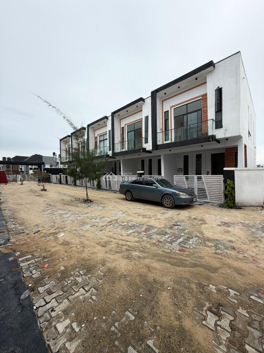 Well Built 4 Bedroom Terrace Duplex with Bq, Ikota, Lekki, Lagos, Terraced Duplex for Sale