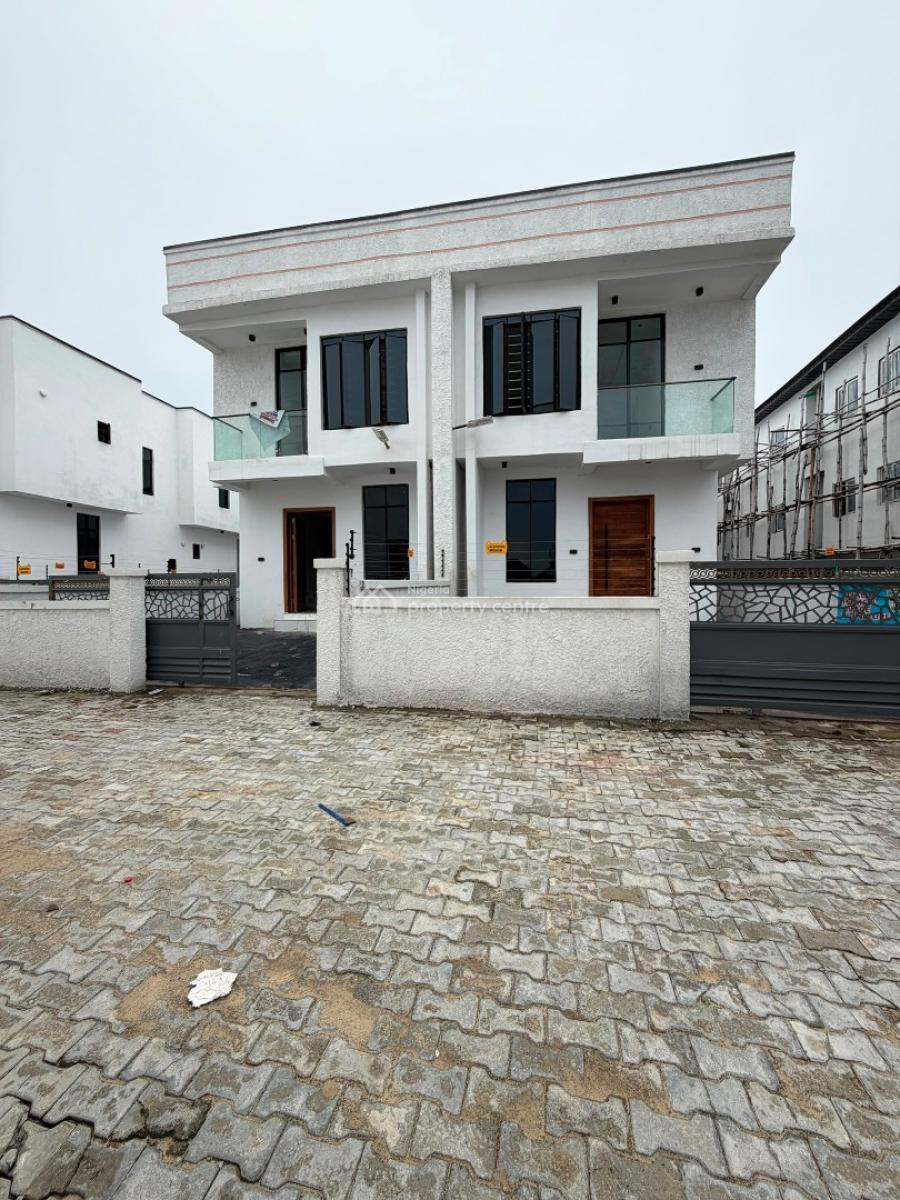 Spacious 3 Bedroom Semi Detached Duplex Plus Bq, Ikota, Lekki, Lagos, Semi-detached Duplex for Sale