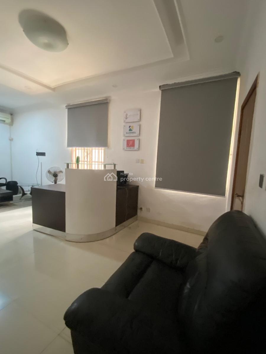 Fully Furnished 3 Room Office Space, Off Ladipo Omotosho Cole Street, Lekki Phase 1, Lekki, Lagos, Office Space for Rent