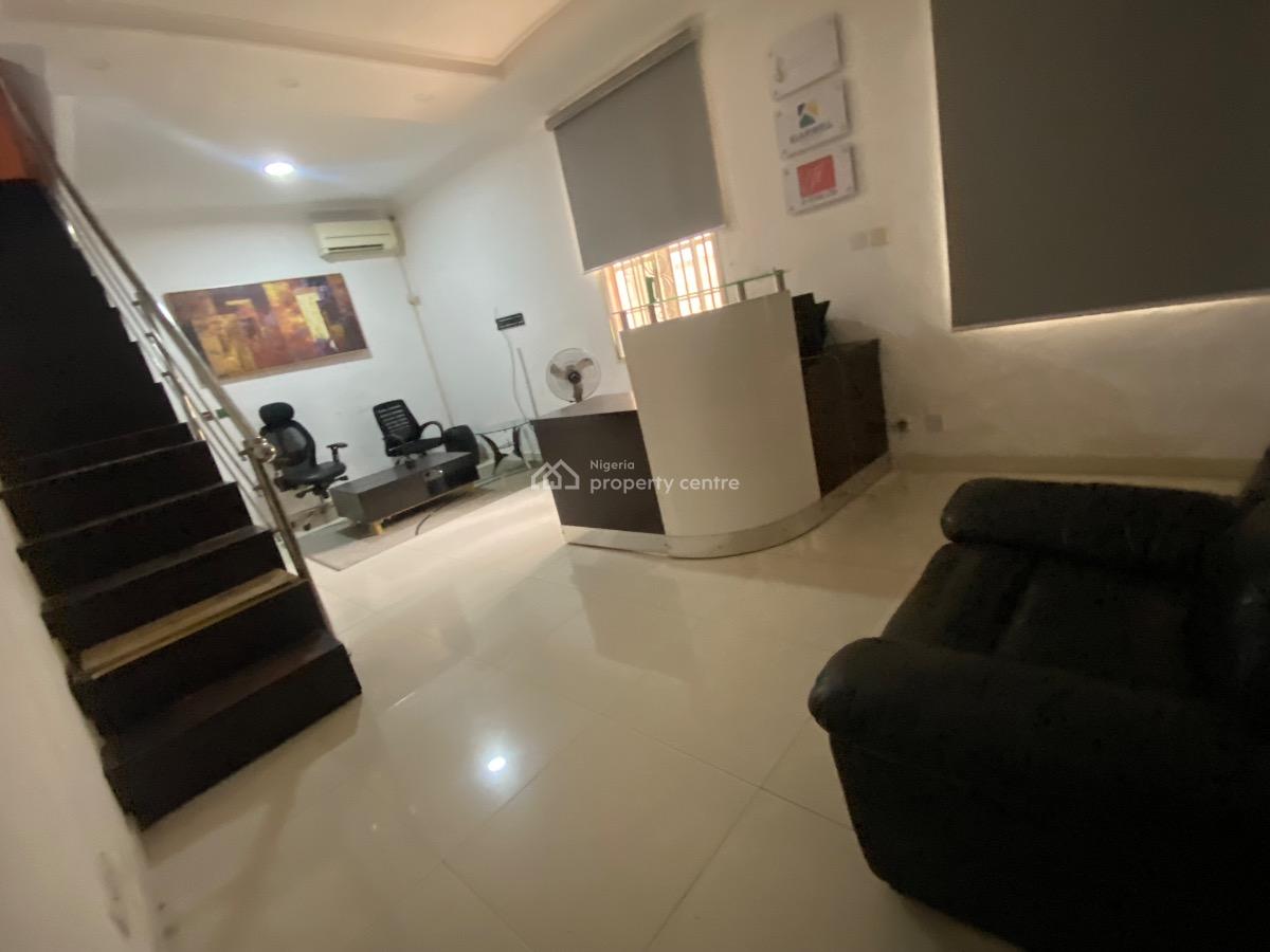Fully Furnished 3 Room Office Space, Off Ladipo Omotosho Cole Street, Lekki Phase 1, Lekki, Lagos, Office Space for Rent