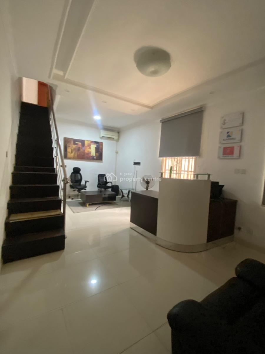 Fully Furnished 3 Room Office Space, Off Ladipo Omotosho Cole Street, Lekki Phase 1, Lekki, Lagos, Office Space for Rent