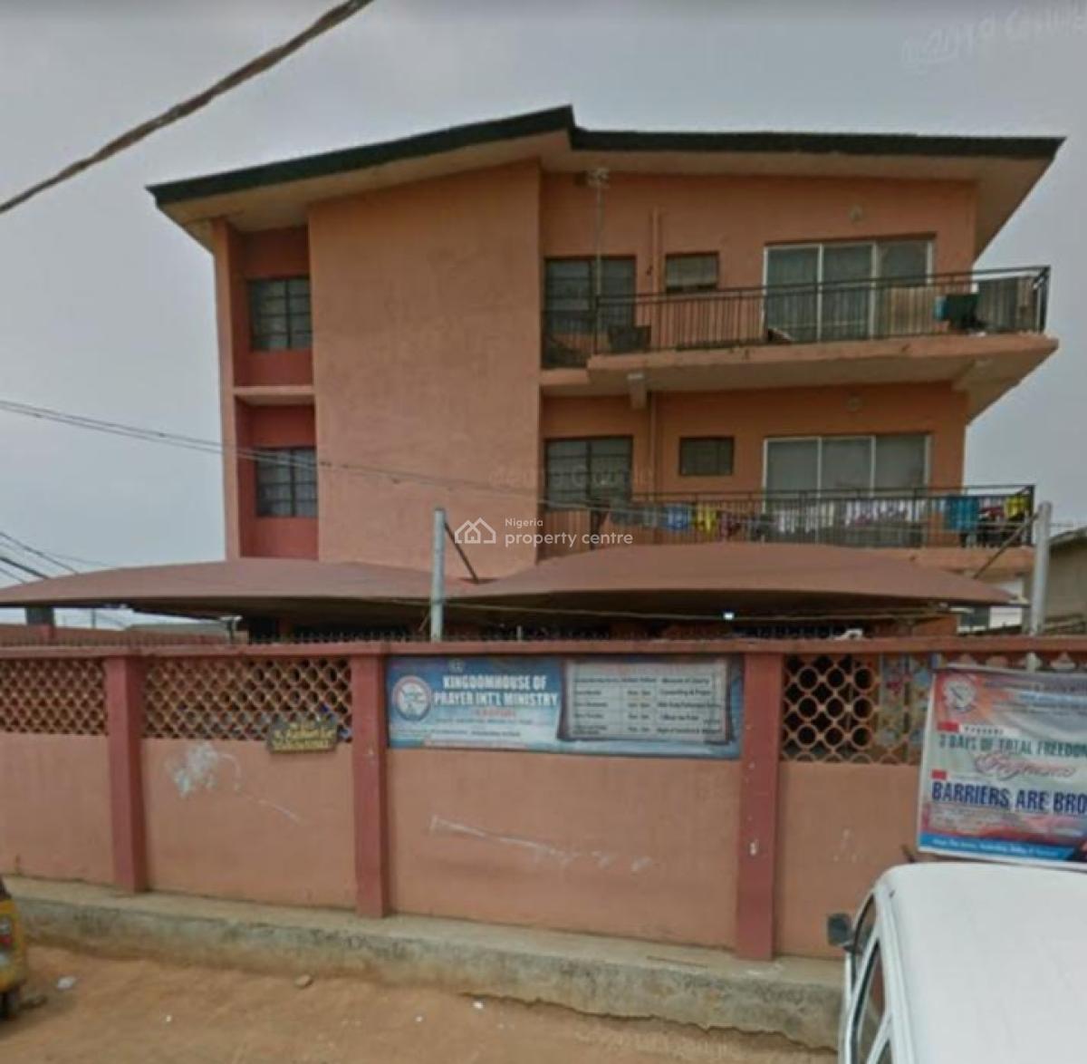 Block of 5 Flats with Warehouse, Ikotun, Lagos, Block of Flats for Sale