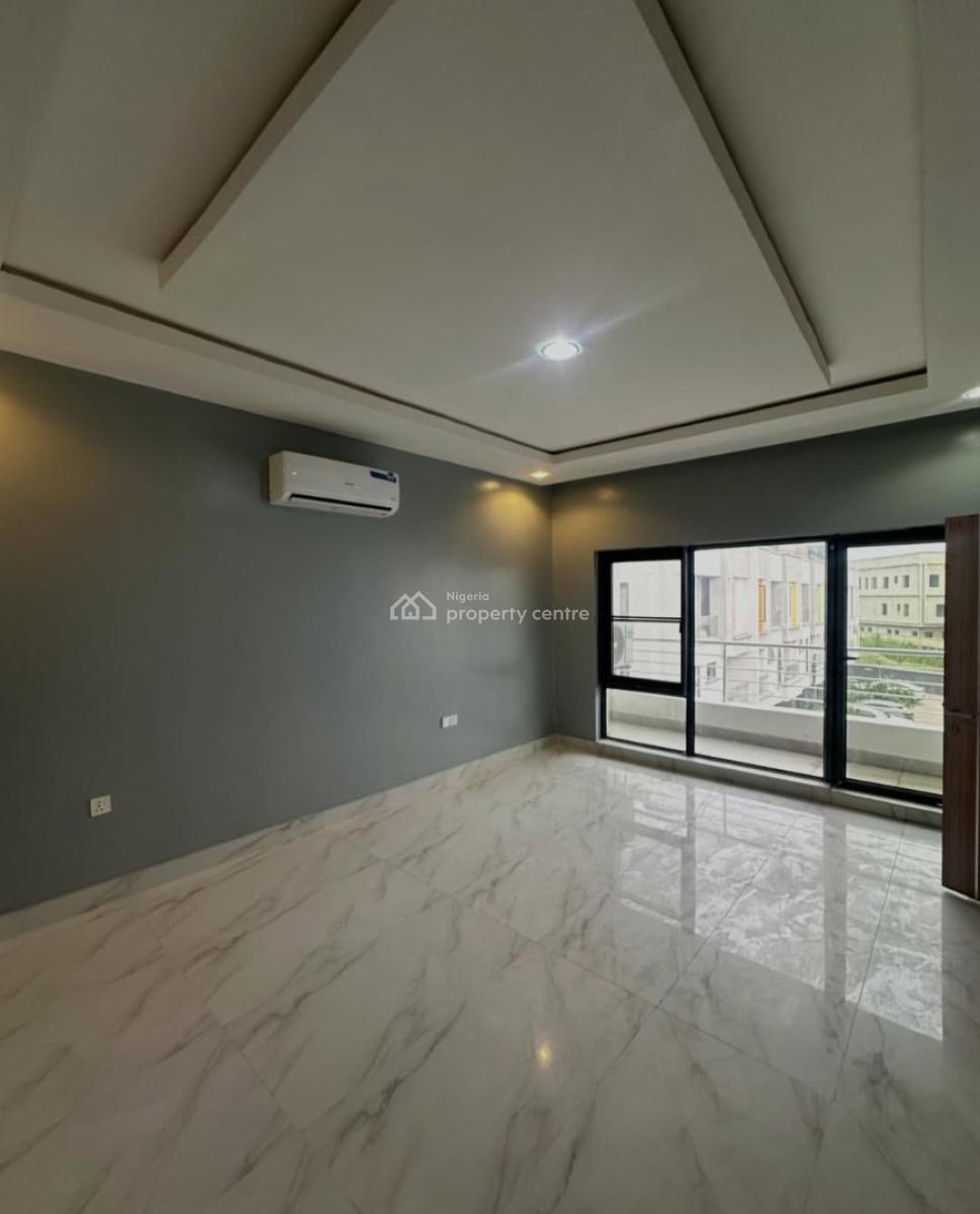 Serviced with 24/7 Power Supply Newly Built 4 Bedroom En-suite Townhou, Lekki Phase 1, Lekki, Lagos, Terraced Duplex for Rent
