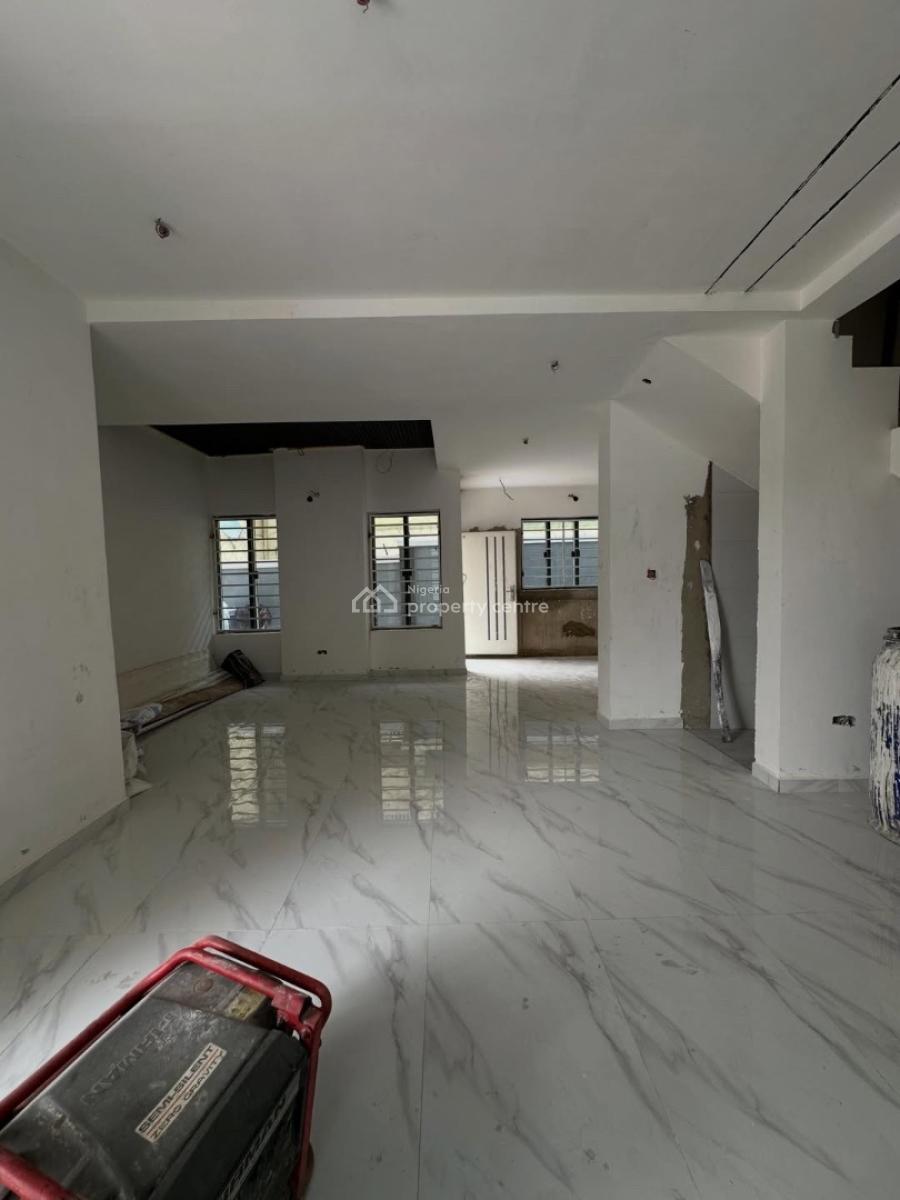 New 4 Bedroom Terrace Duplex + Private Backspace  Acs + Solar, Utako, Abuja, Terraced Duplex for Sale
