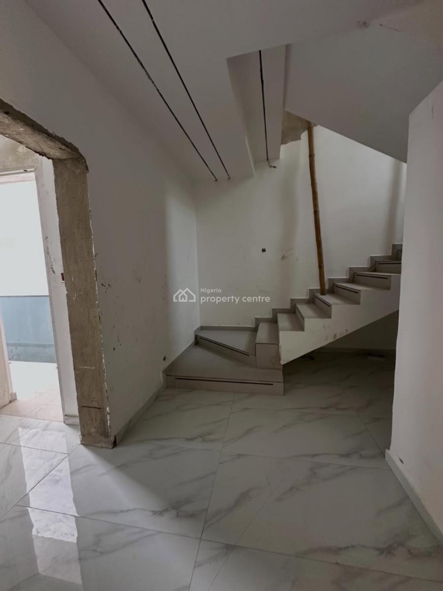 New 4 Bedroom Terrace Duplex + Private Backspace  Acs + Solar, Utako, Abuja, Terraced Duplex for Sale